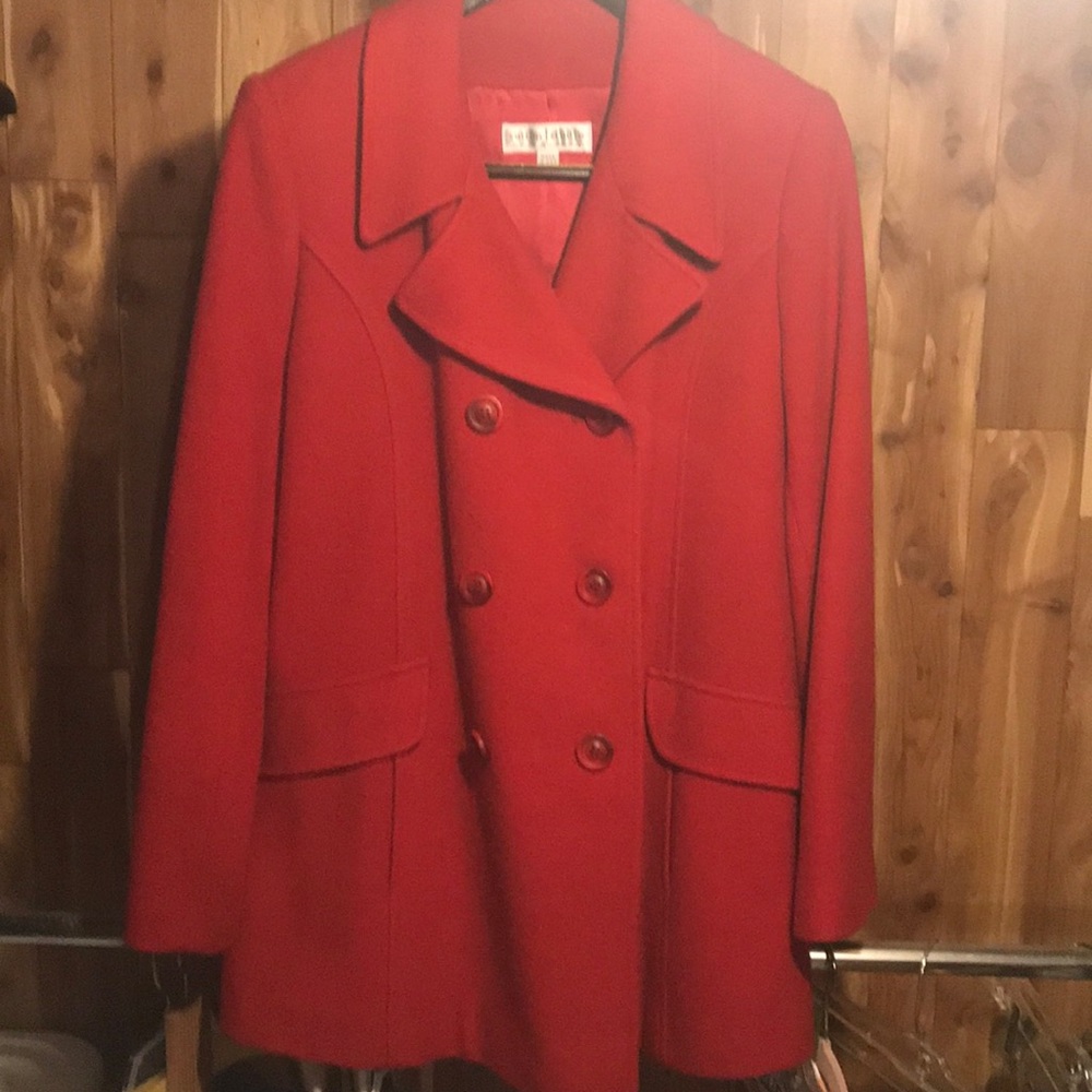 Cashmere pea coat
